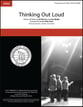 Thinking Out Loud SSAA choral sheet music cover